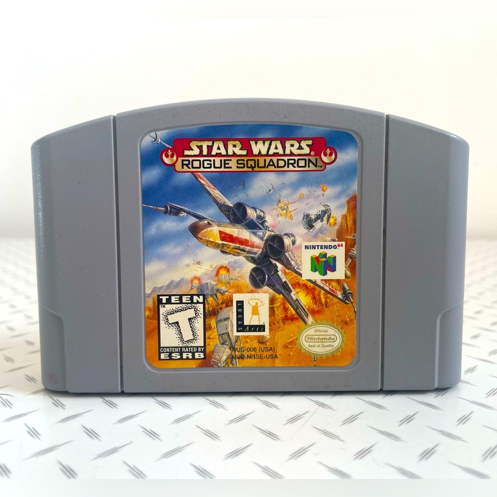 N64 Nintendo Game OEM - Star Wars Rogue Squadron